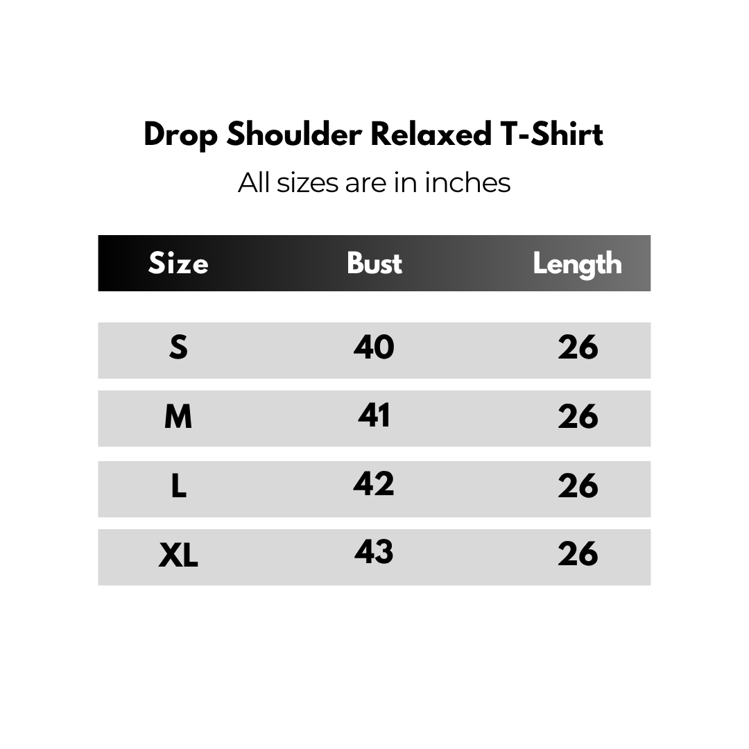 Drop Shoulder Relaxed T-Shirt